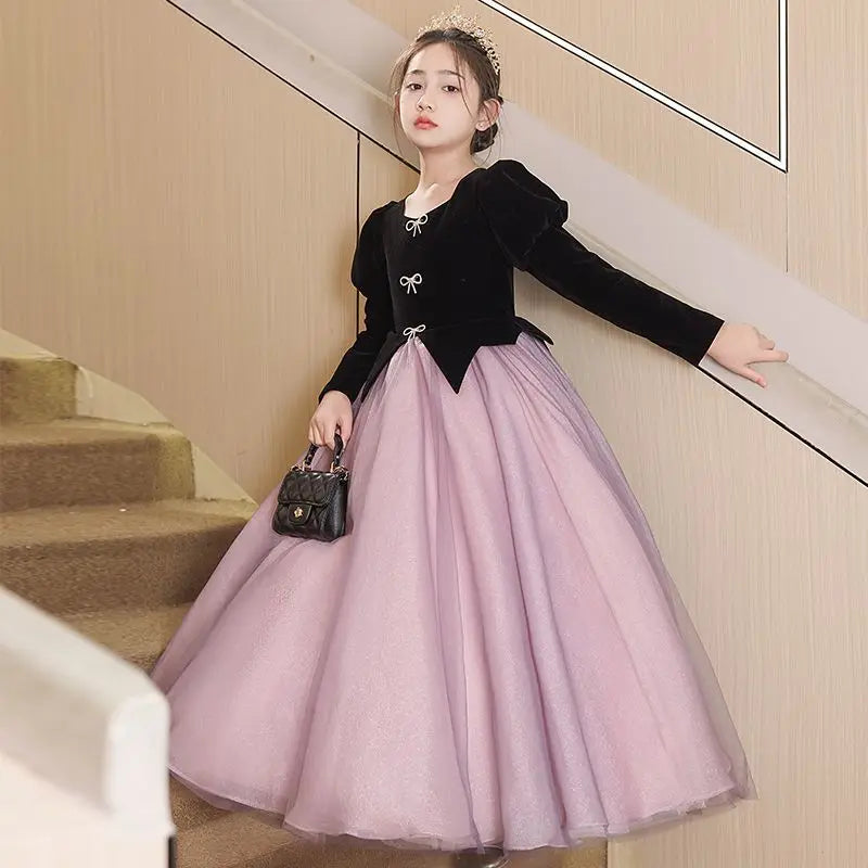 Creative Spring and Autumn Light Luxury Evening Dress