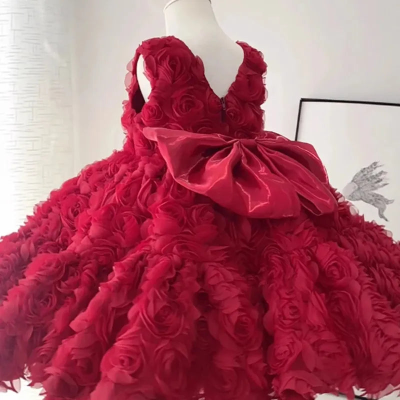 Flower Girls Princess Ball Gown Dress