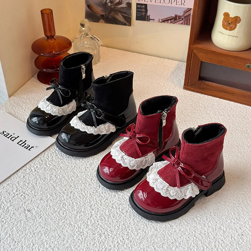 Kids Casual Long Boots