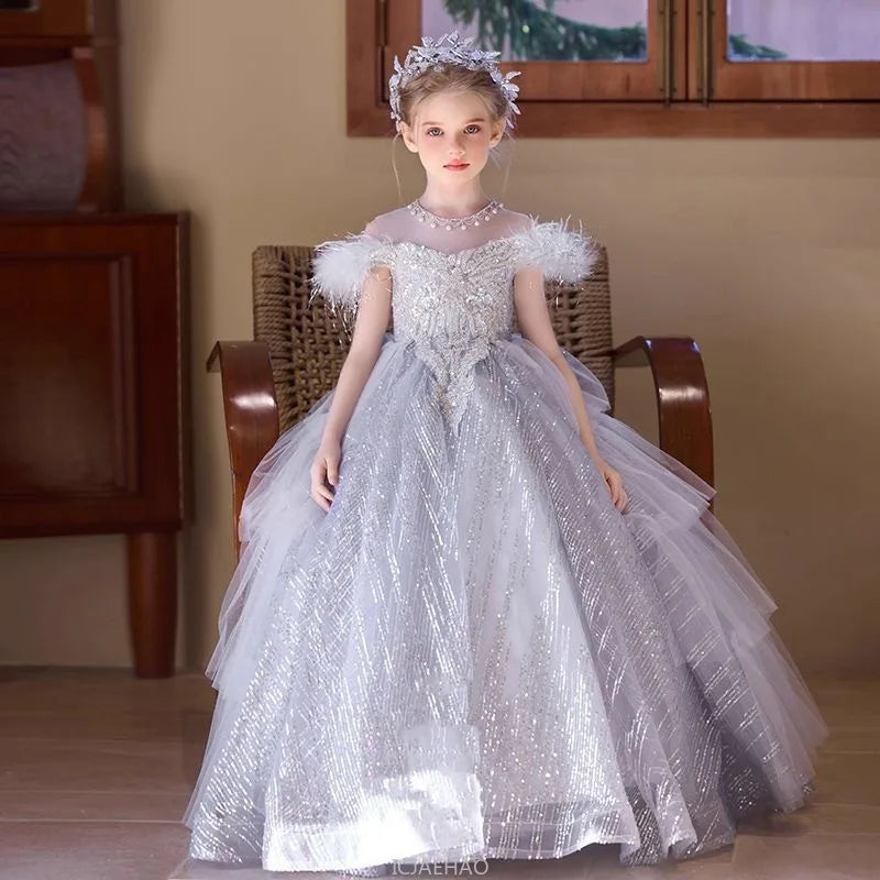 Princess Gown Birthday Pageant Dress