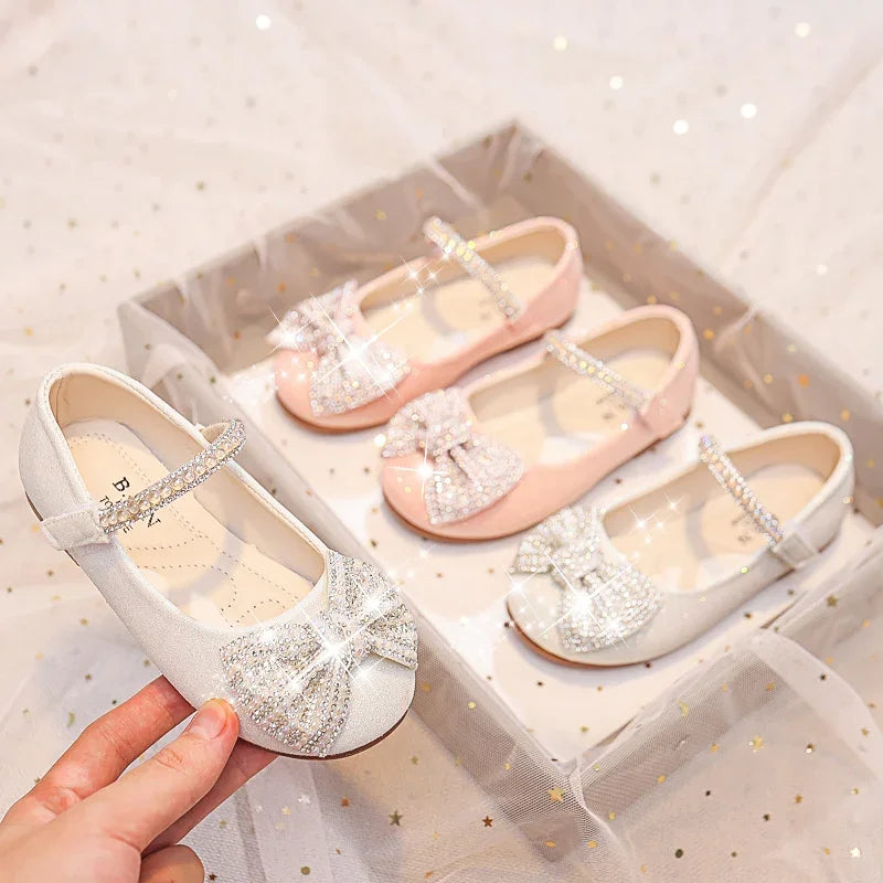 Girls Party Wedding Moccasin Shoes