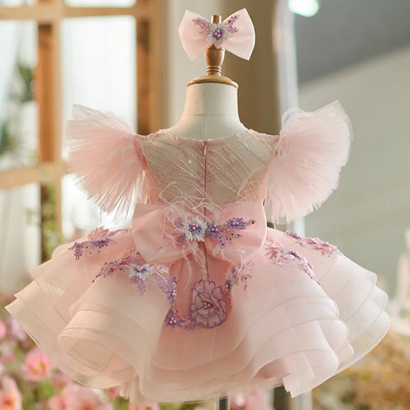 New baby girl toddler party dress