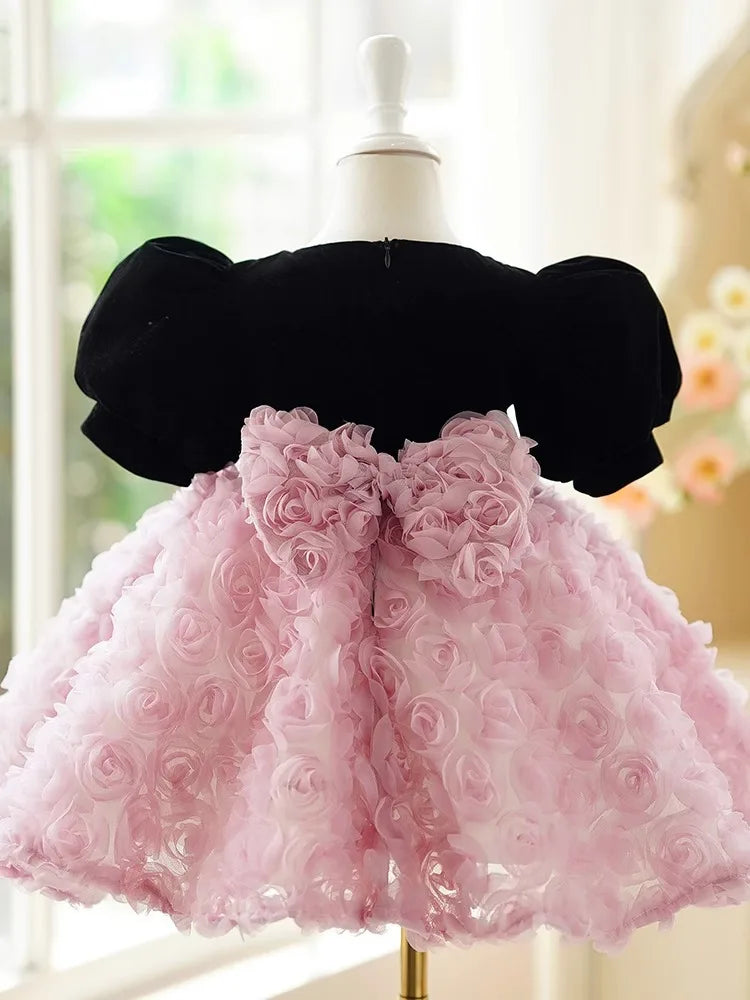 Elegant Princess Ball Gown Birthday Wedding Party Dress