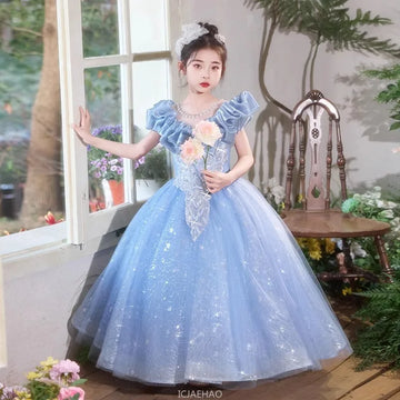 Luxury Girls Princess Gown Dress