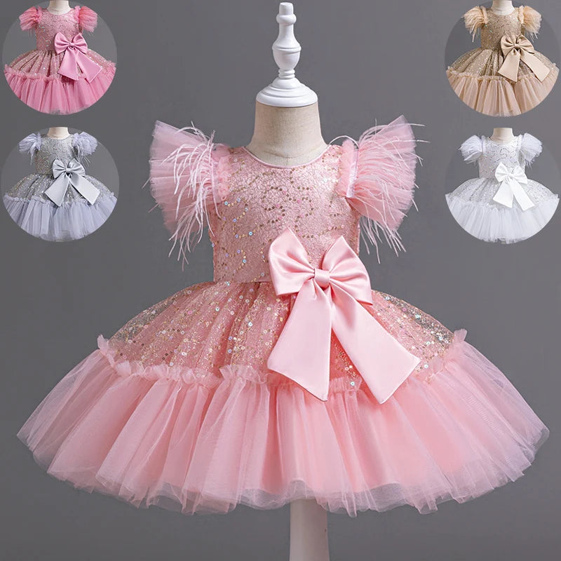 Little Baby Girl Wedding Dress Princess Dress