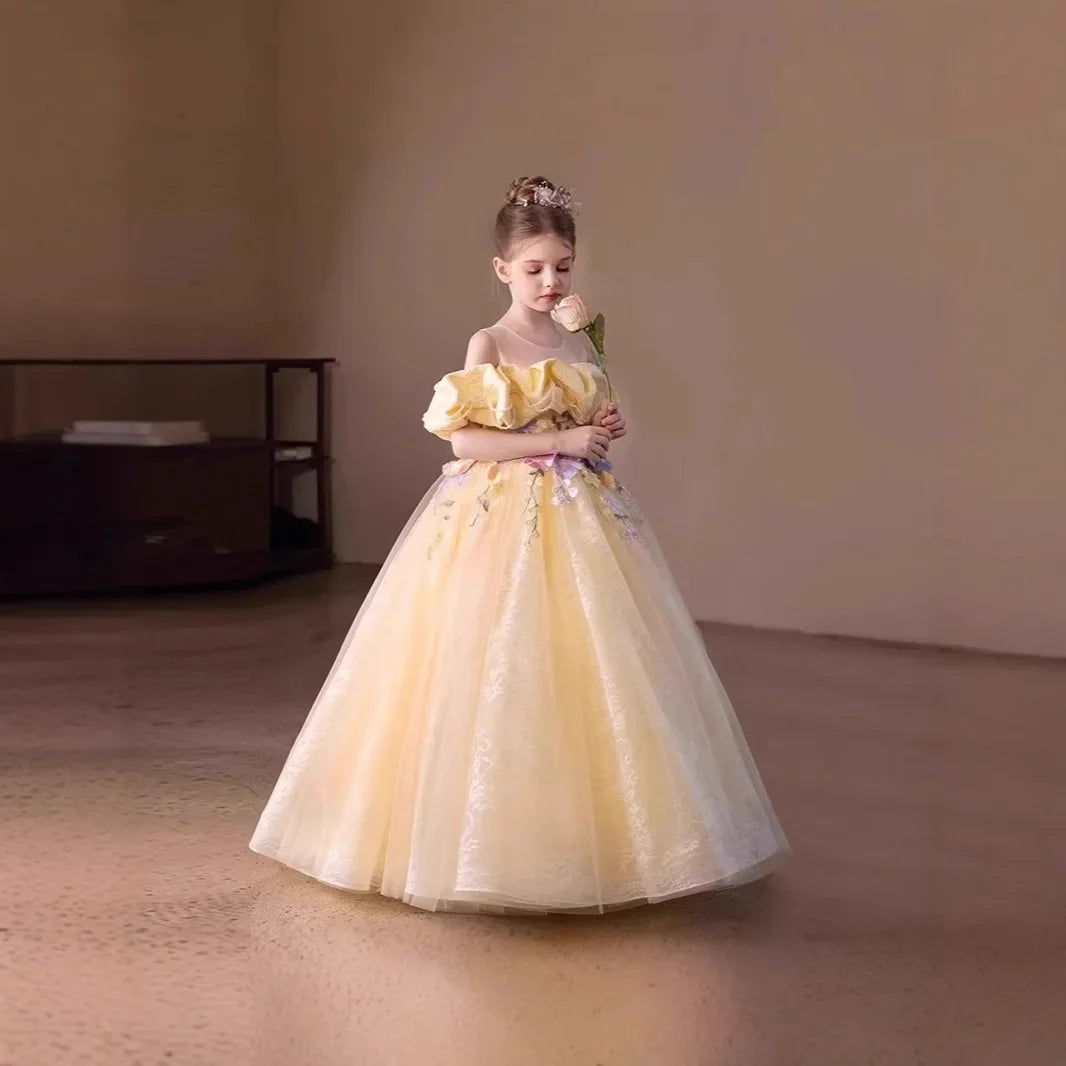 High-End Girls Princess Wedding Dress