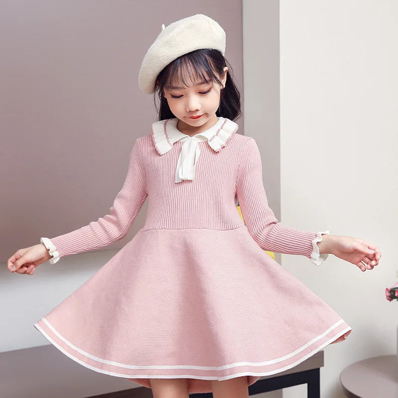 baby GIRL sweater knitted dress