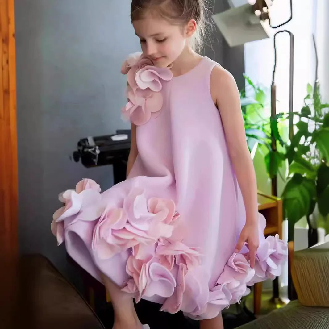 Girls Birthday Party Dress for Kids